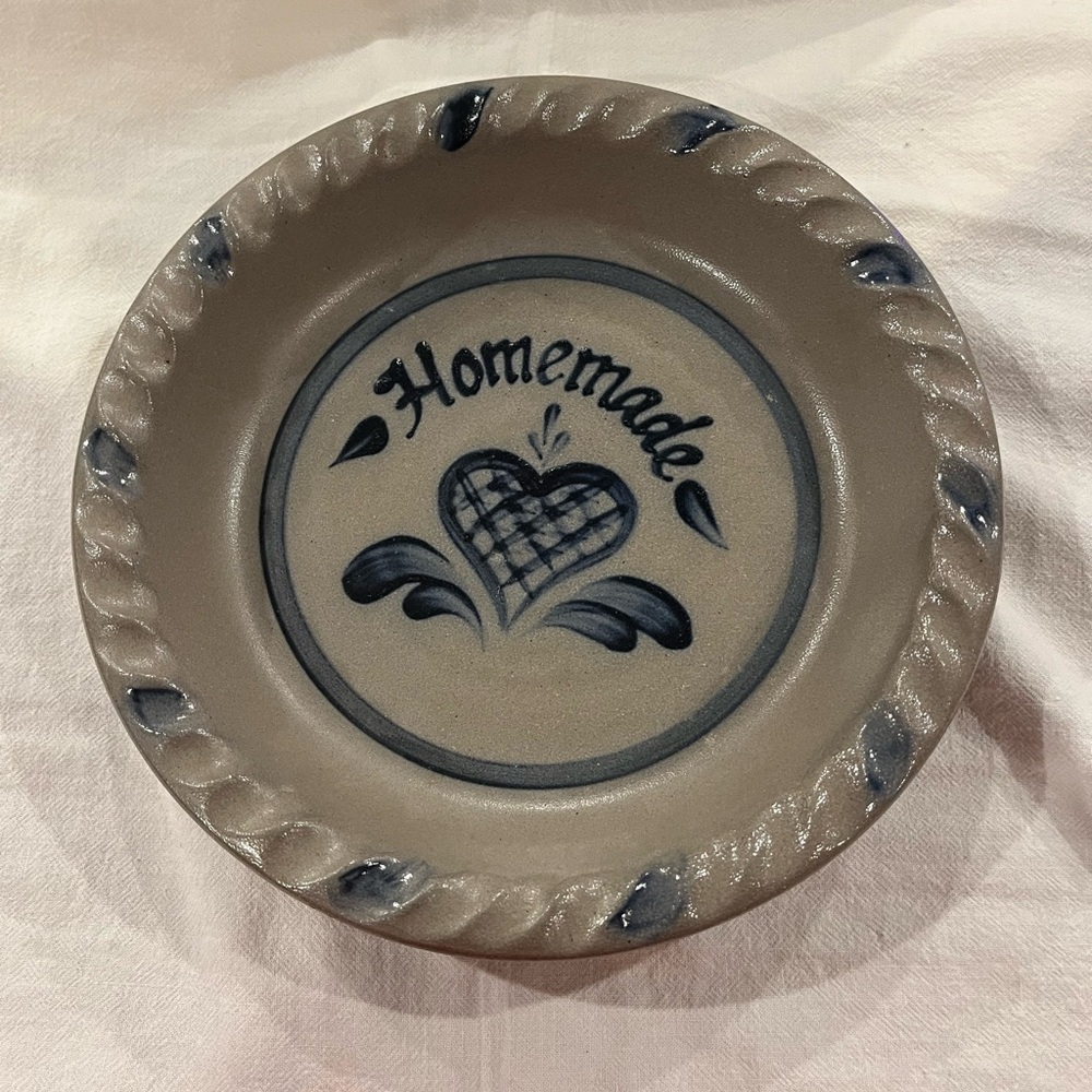 Vintage Rowe Pottery Pie Plate